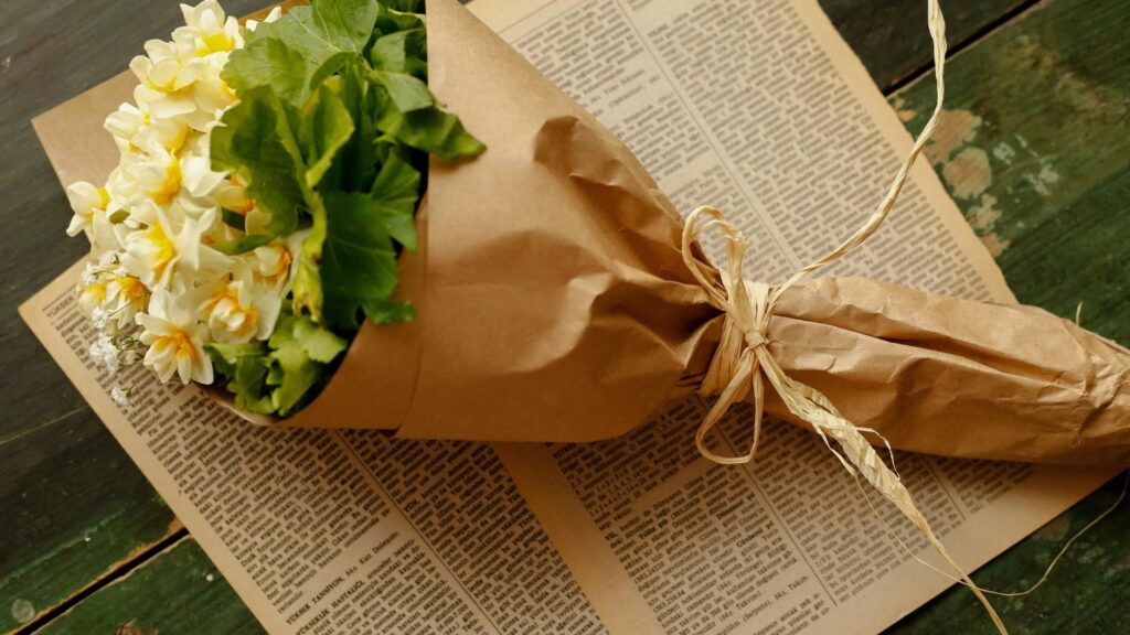 book bouqet