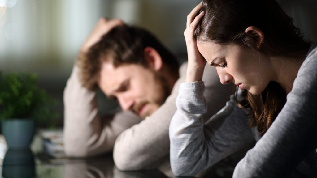 couple tired of misunderstanding 
