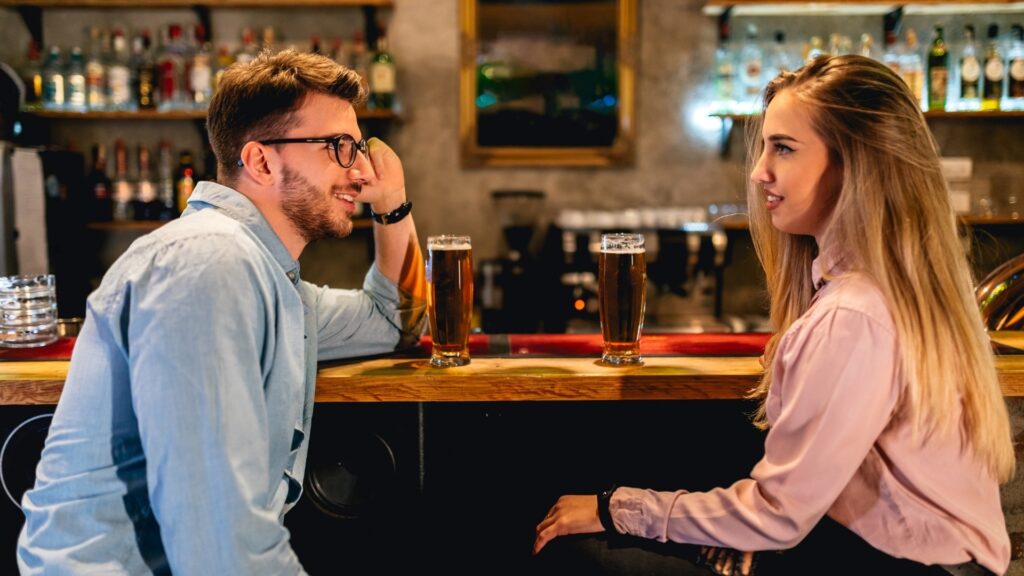 couple talking about their dream restaurant