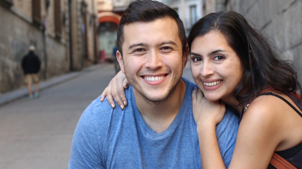 couple who has conquered the incessant feeling of jealousy in their long-distance relationship