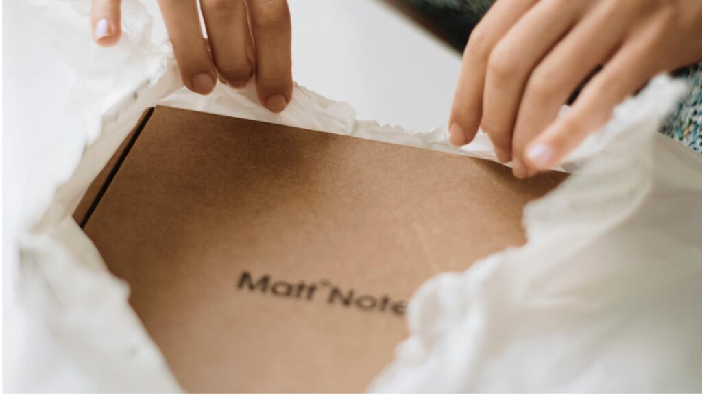 a well packaged love note