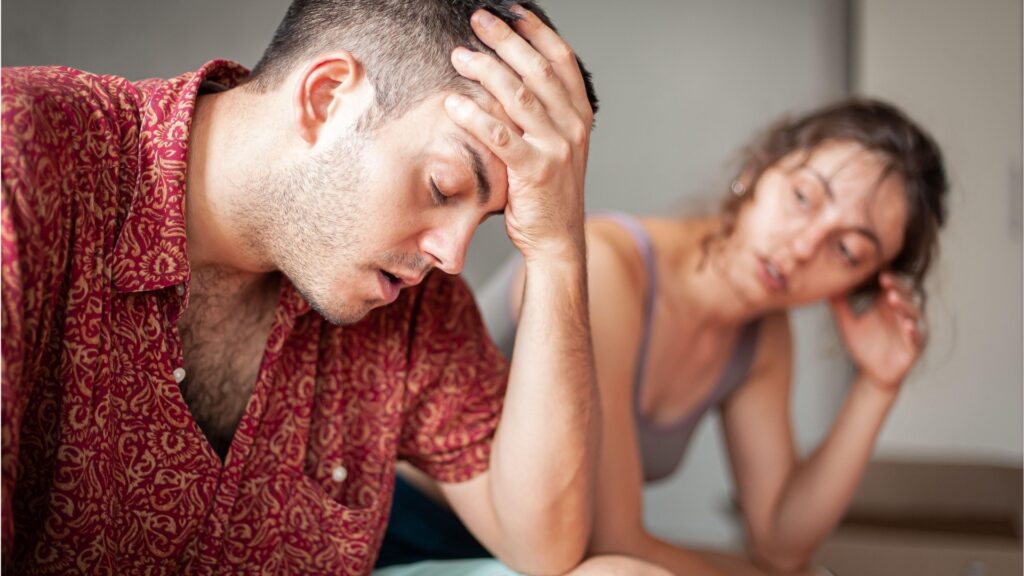 couple constantly trying to prove their trust to each other
