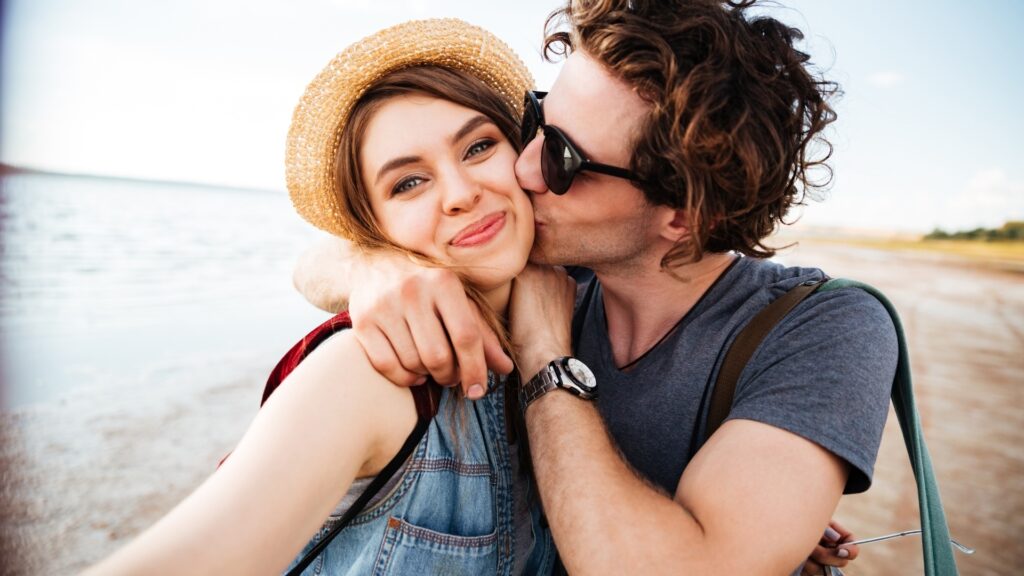 couple having a good time together 