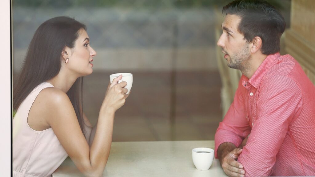 lady asking long-distance partner if there is anything about them to be fixed