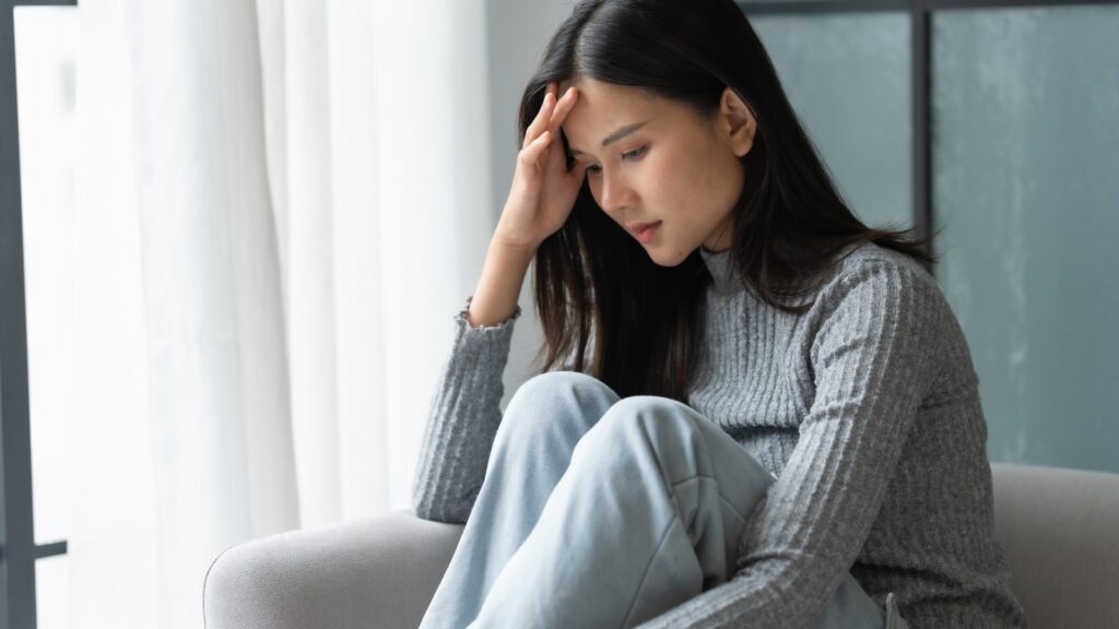 lady contemplating what might be wrong with her relationship