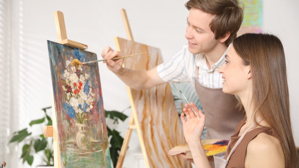 33 DIY Paint Night Date Ideas for long distance couple
