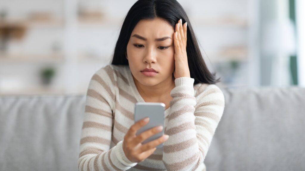 lady tired about constantly asking for reassurance with no back up action from her partner