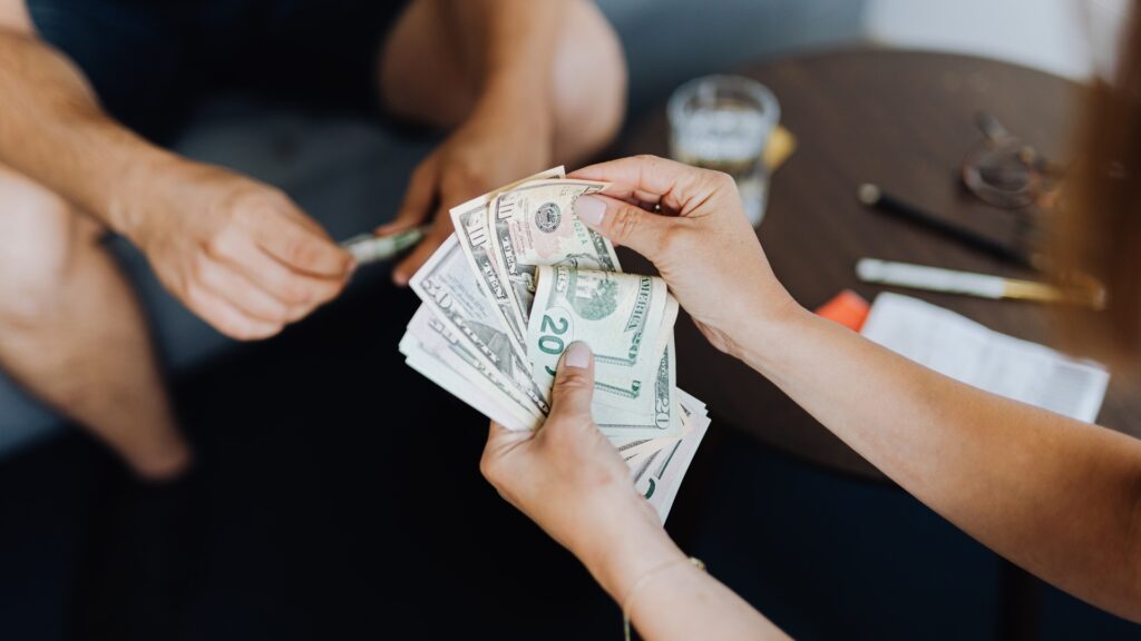 couple adjusting their finance