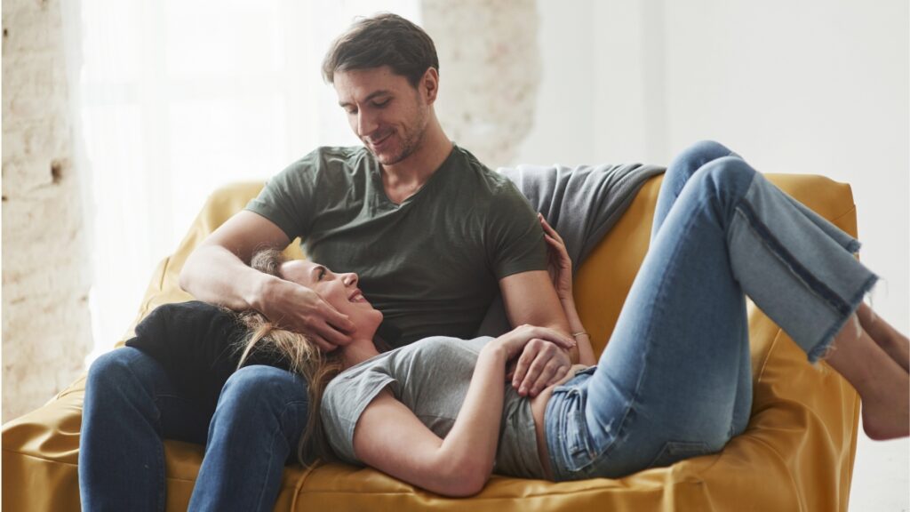 couple creating connection between themselves