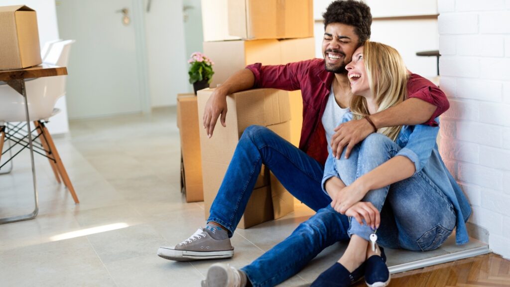 couple-relaxing on the floor