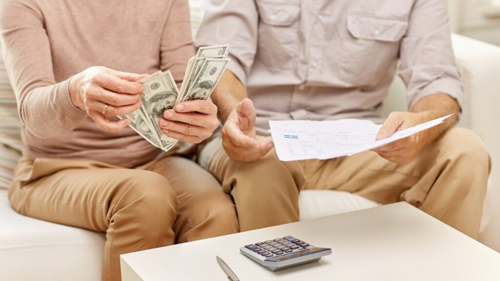 couple calculating the actual cost f closing the distance