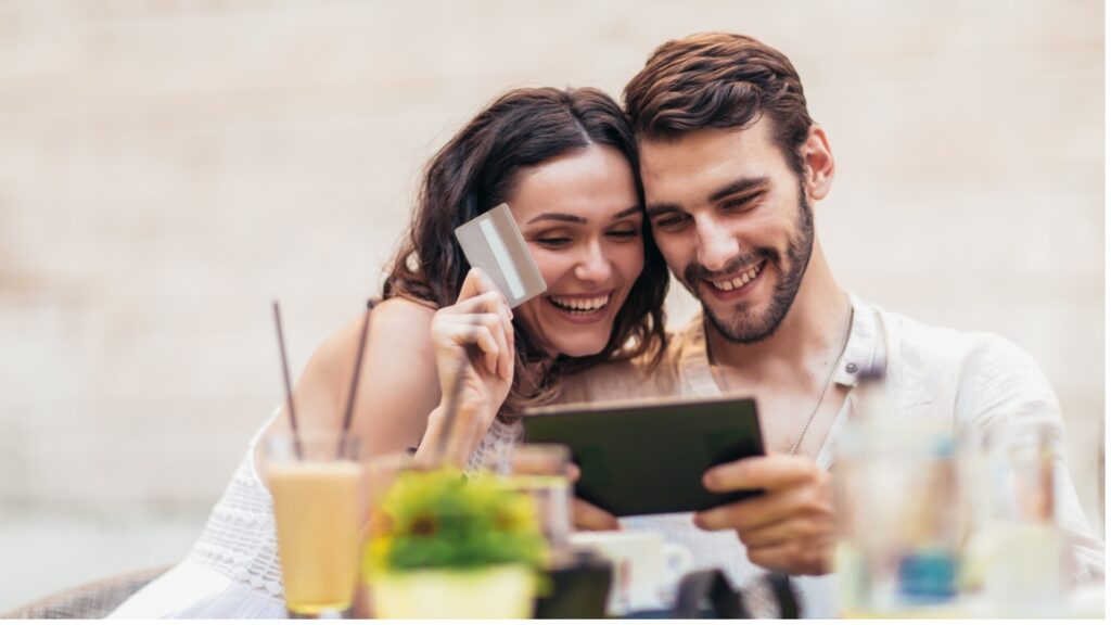 young happy couple