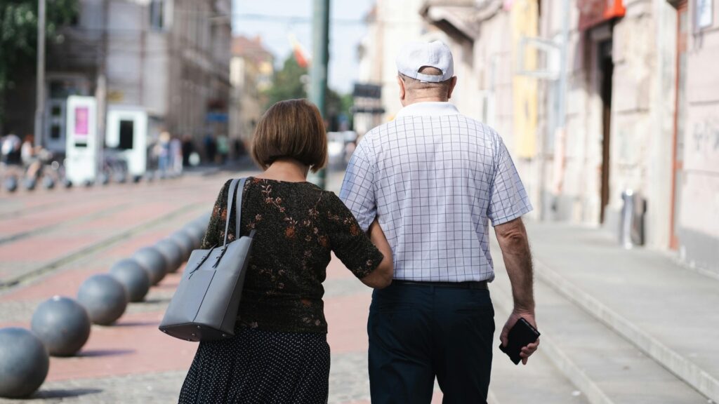 couple moving together