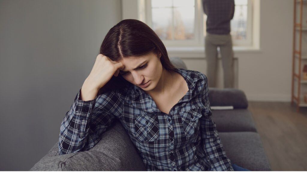 lady worried about the future of her relationship