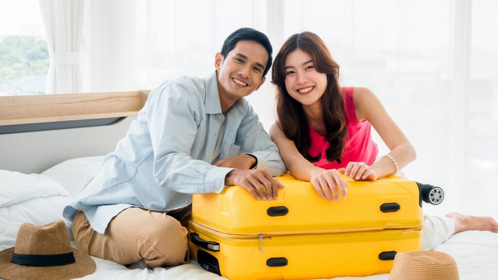 couple planning  their first Couple meeting Trip
